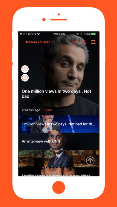 The IAm Bassem Youssef App screenshot 2