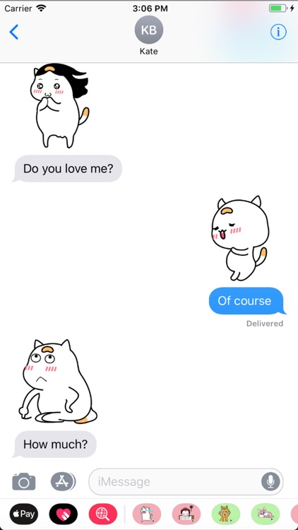 Moji - Crazy Cat Emoji GIF screenshot-3