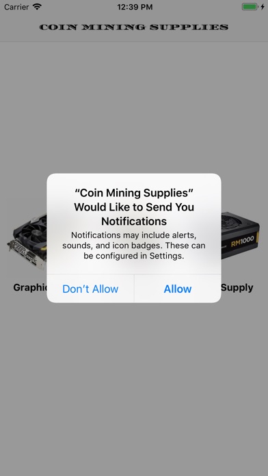 Coin Mining Supplies screenshot 2