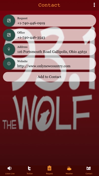 93.1 THE WOLF screenshot 3