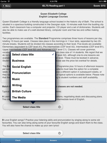 IELTS Reading Practice screenshot 3