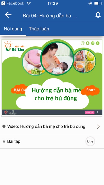 Nuôi Dưỡng Trẻ Nhỏ Elearning screenshot-3