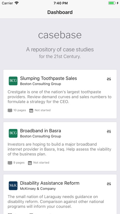 Consulting Case Interview Prep screenshot-0