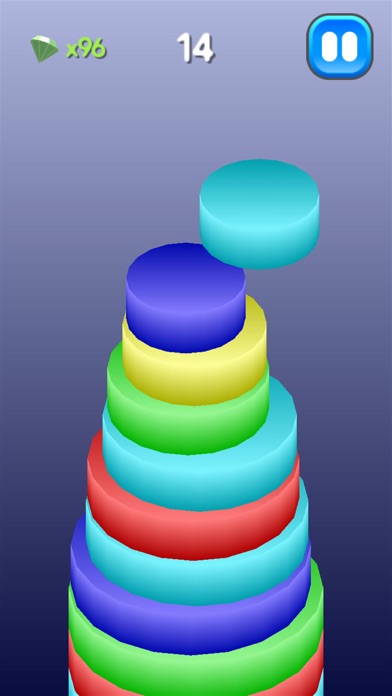 Round Tower - Color Stack screenshot 2