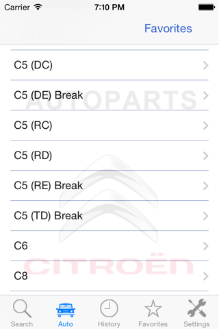 Autoparts for Citroën screenshot 3