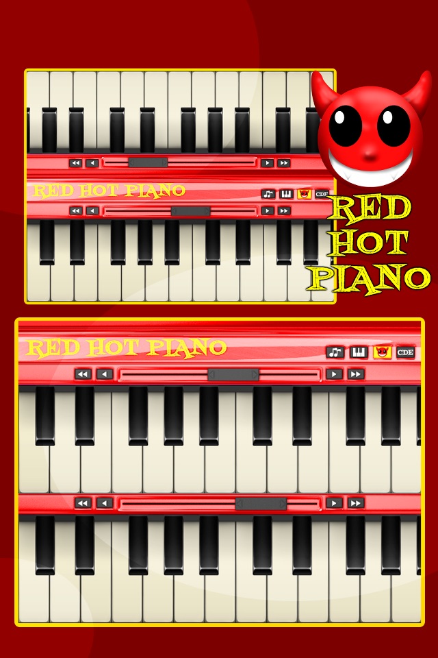 A Red Hot Piano - Play Music screenshot 2