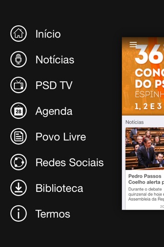 PSD Partido Social Democrata screenshot 2