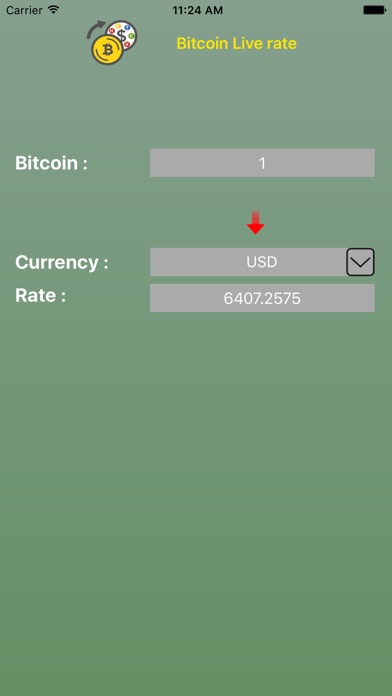 Bitcoin Live Rate screenshot 2