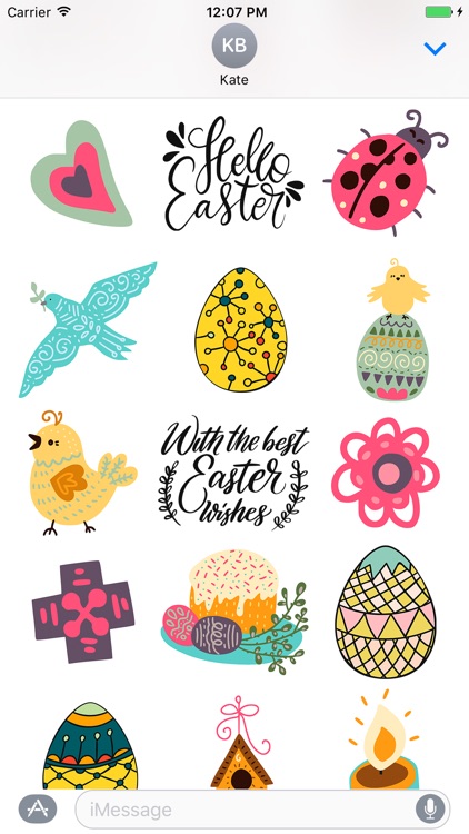 Easter Goodness Sticker Emojis