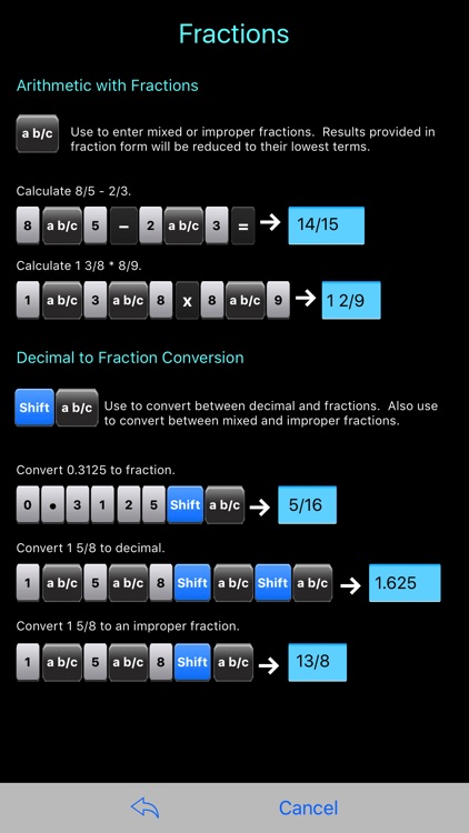 Scientific Calculator Elite - Fraction Calculator