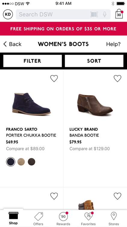 DSW Designer Shoe Warehouse