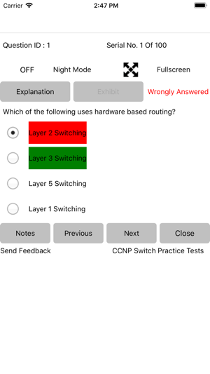 Exam Sim For CCNP® Switch(圖8)-速報App