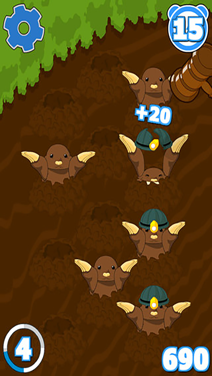 宝宝打地鼠游戏-好玩的儿童益智游戏