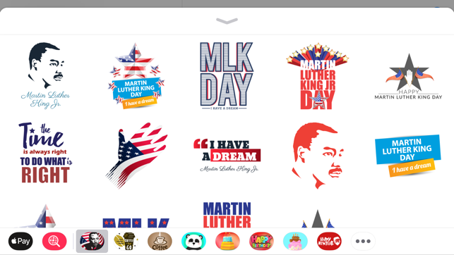 Martin Luther King Day Sticker(圖5)-速報App