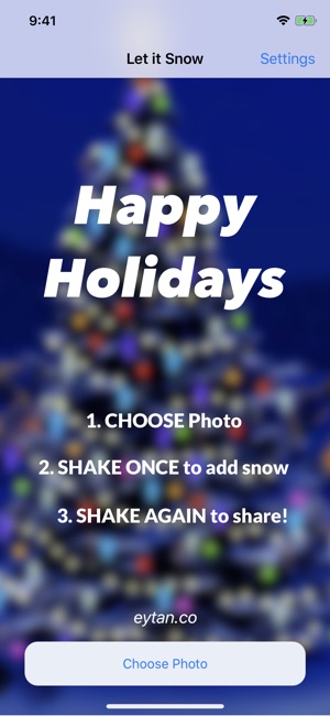 Let It Snow! on Your Photos(圖1)-速報App