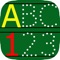 Icon ABC123 English Alphabet Write