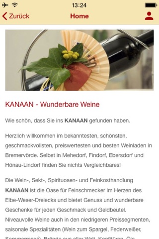 Kanaan - Wunderbare Weine screenshot 2