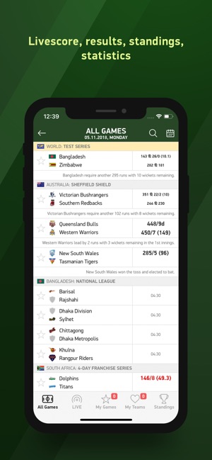 Cricket 24 - live scores(圖5)-速報App