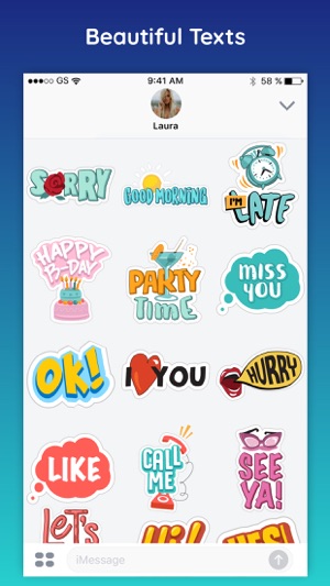 Best 3D Text Words Sticker App(圖3)-速報App