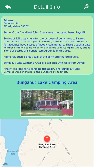 Maine Campgrounds RV Parks screenshot 3