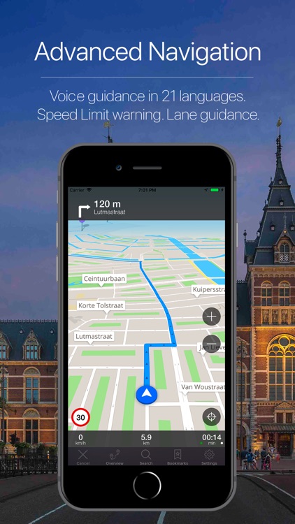 Netherlands Offline Navigation screenshot-3