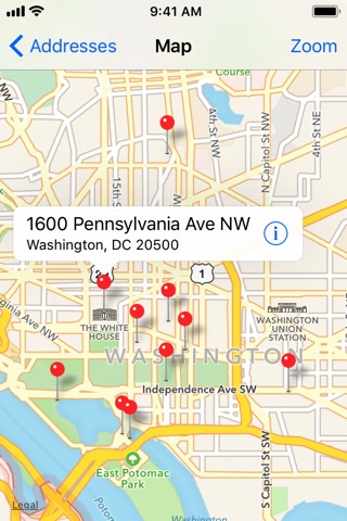 Address Mapper screenshot 3