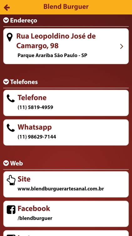 Blend Burguer Parque Arariba