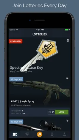 Game screenshot CSLottery - CSGO Skins & Keys apk