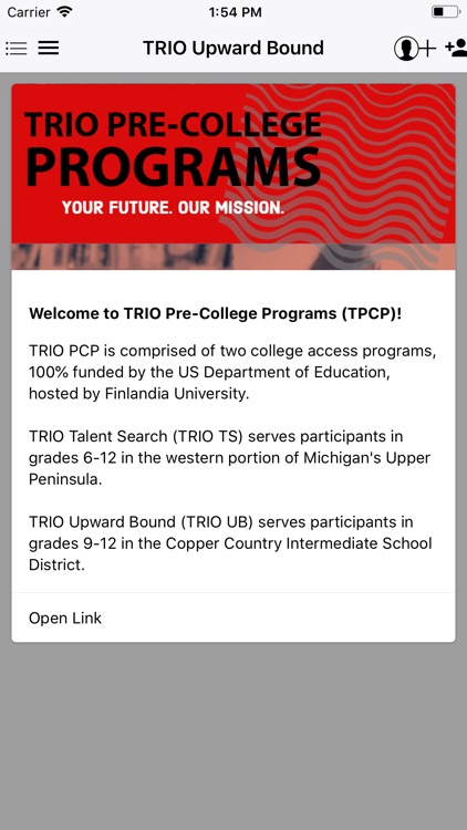 TRIO Pre-College Programs