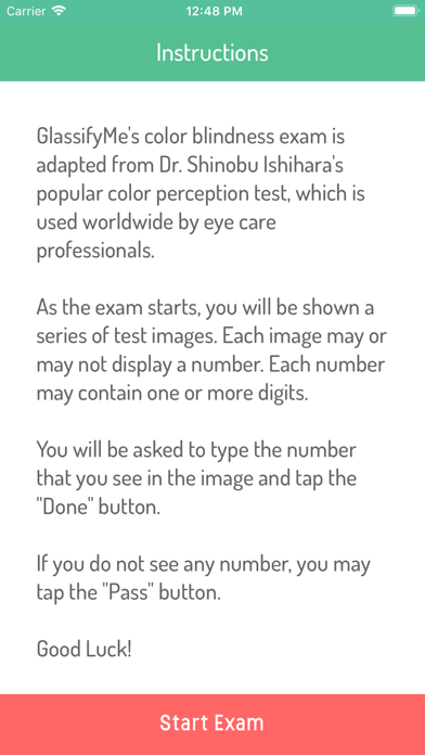 Color Blindness Exam screenshot 4