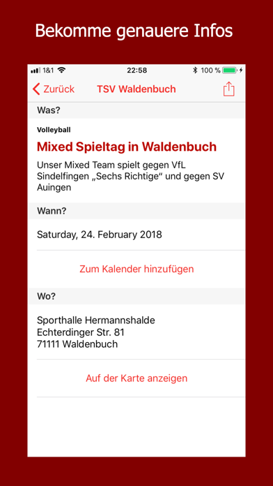 TSV Waldenbuch screenshot 3