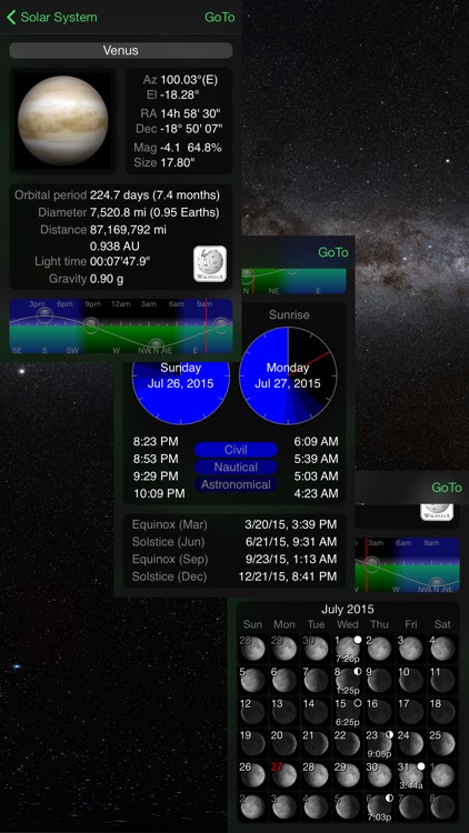 GoSkyWatch Planetarium - Astronomy Night Sky Guide screenshot-3