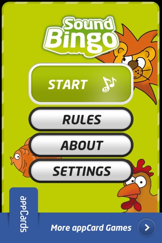 Sound Bingo for appCards® screenshot 3