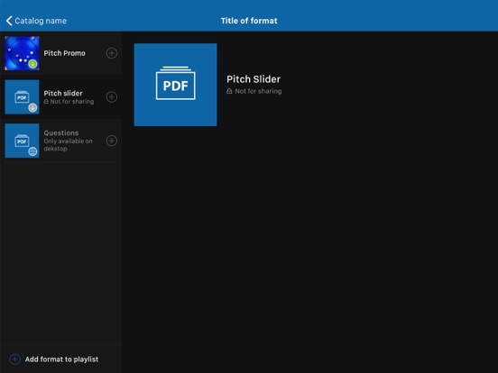 iPad Image of PitchPlus 3.0