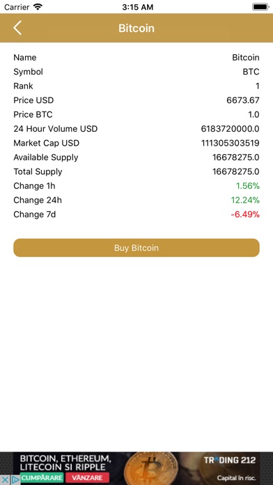 Crypto Coins Monitor & Advisor screenshot 2