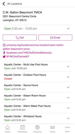 YMCA of Central Kentucky(圖1)-速報App