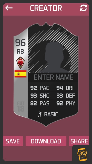 FUT 18 Card Creator screenshot 3