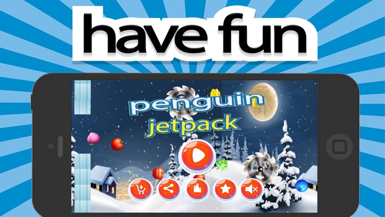 Penguin Jetpack Candy