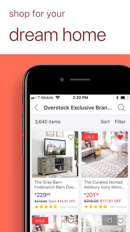 Overstock — Furniture & Decor