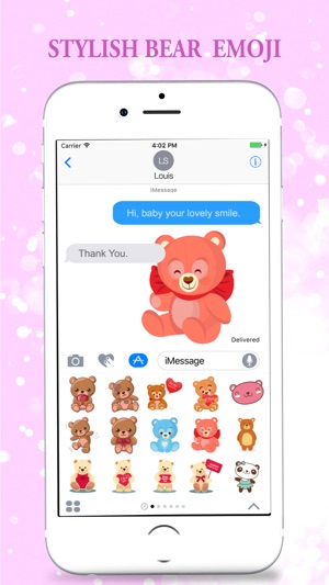 My Bear Care Stickers For iMessages(圖5)-速報App