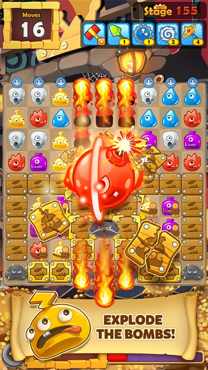 Monster Busters:Match 3 Puzzle screenshot-0