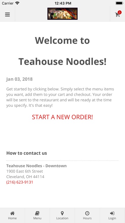 Teahouse Noodles Cleveland