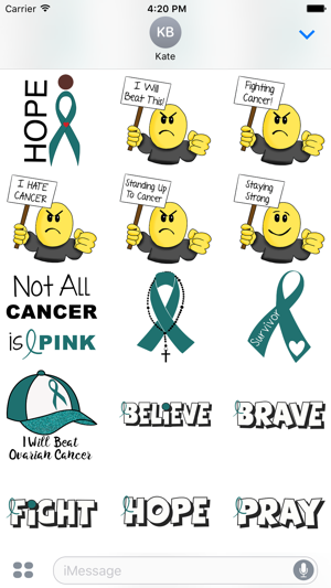 Ovarian Cancer Stickers(圖3)-速報App