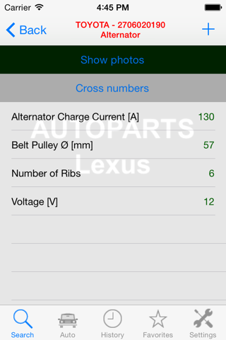 Autoparts for Lexus screenshot 3