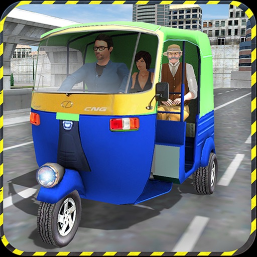 Tuk Tuk Auto Rickshaw Driving iOS App