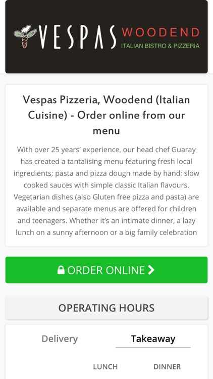 Vespas Pizzeria