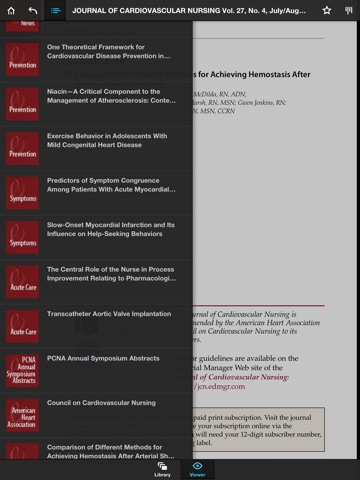 Journal of Cardiovascular Nursing screenshot 3