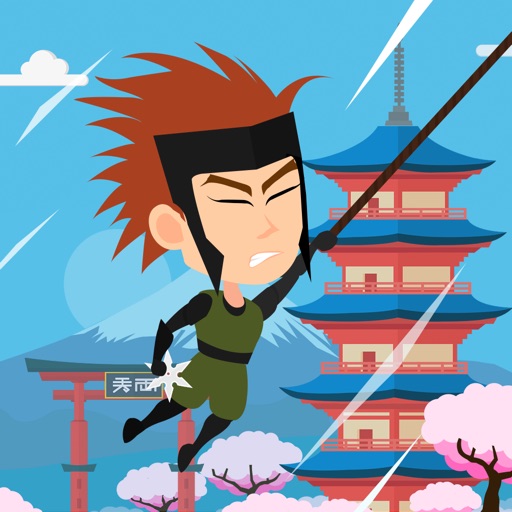 Climbing Ninja Rope Swing Fly iOS App