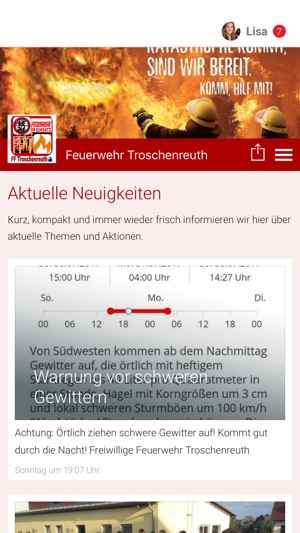 Feuerwehr Troschenreuth(圖1)-速報App