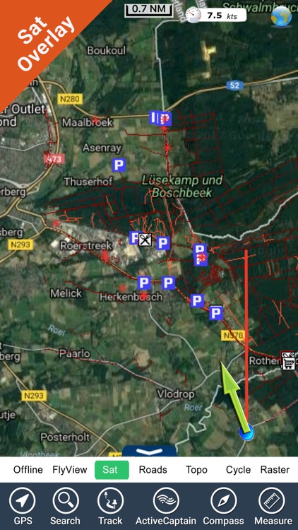 Meinweg National Park GPS and outdoor map